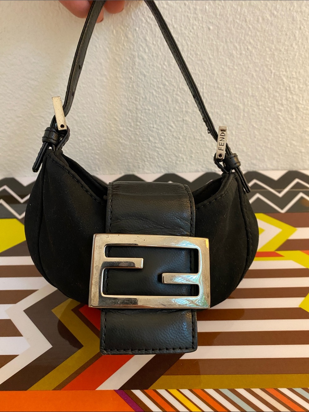 Fendi Mini Croissant Handbag